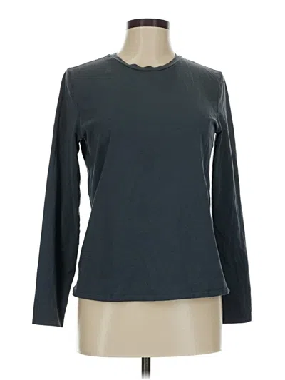 Pre-owned Lululemon Athletica Long Sleeve T-shirt In Gray