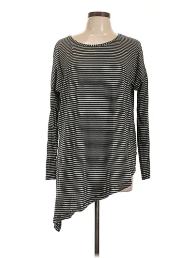 Pre-owned Lululemon Athletica Long Sleeve T-shirt In Gray
