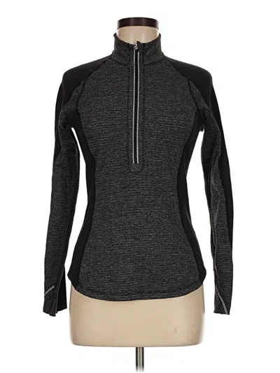 Pre-owned Lululemon Athletica Long Sleeve T-shirt In Gray