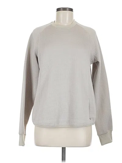 Pre-owned Lululemon Athletica Long Sleeve T-shirt In Gray