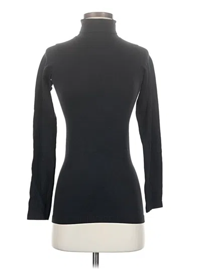 Pre-owned Lululemon Athletica Long Sleeve Turtleneck In Black