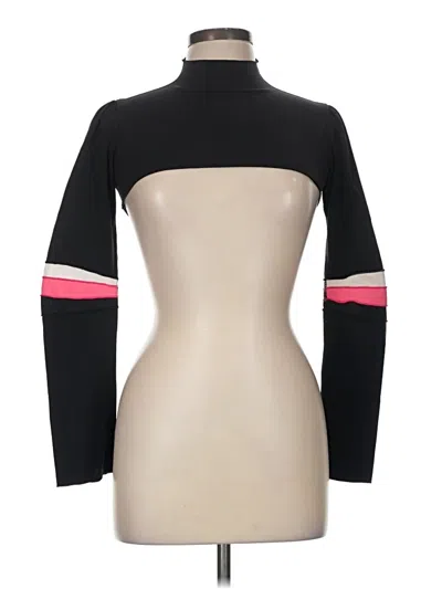 Pre-owned Lululemon Athletica Long Sleeve Turtleneck In Black