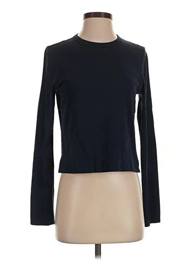 Pre-owned Lululemon Athletica Long Sleeve Turtleneck In Black