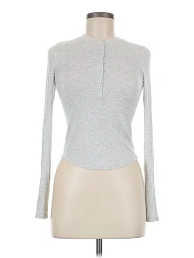 Pre-owned Lululemon Athletica Long Sleeve Turtleneck In Gray