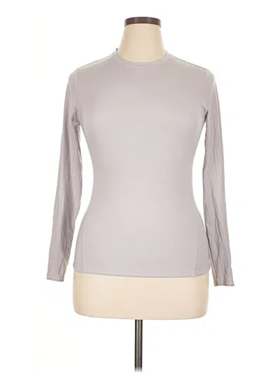 Pre-owned Lululemon Athletica Long Sleeve Turtleneck In Gray