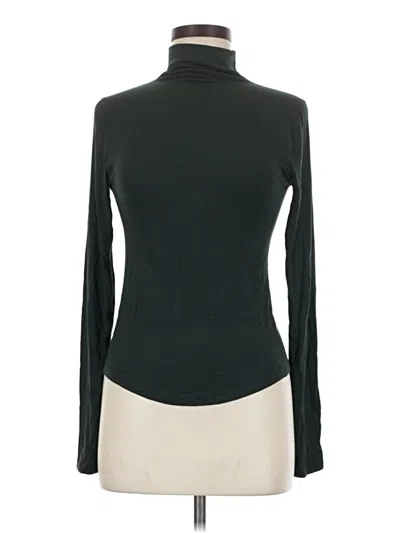 Pre-owned Lululemon Athletica Long Sleeve Turtleneck In Green