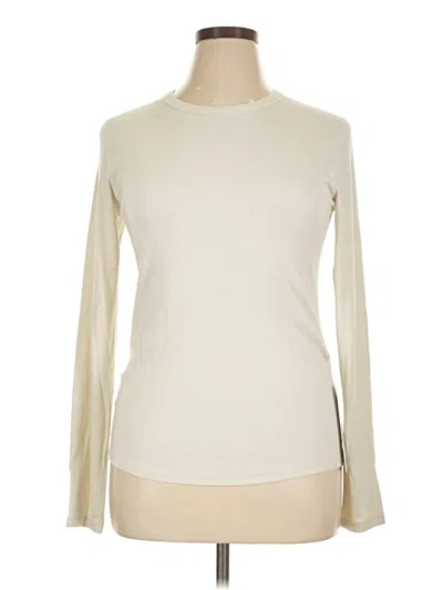 Lululemon Athletica Long Sleeve Turtleneck In Ivory
