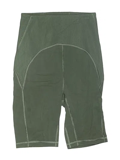 Pre-owned Lululemon Athletica Overall Shorts In Green