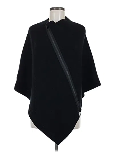 Pre-owned Lululemon Athletica Poncho In Black