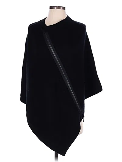 Pre-owned Lululemon Athletica Poncho In Black