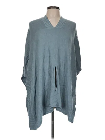 Pre-owned Lululemon Athletica Poncho In Blue