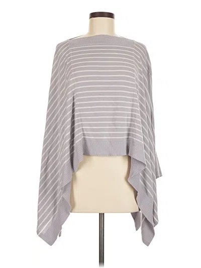 Pre-owned Lululemon Athletica Poncho In Gray