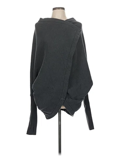 Pre-owned Lululemon Athletica Poncho In Gray