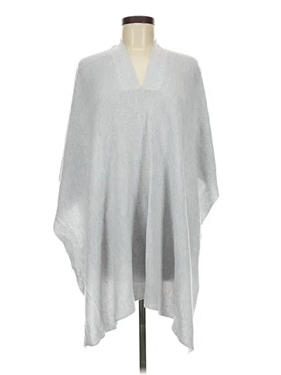 Pre-owned Lululemon Athletica Poncho In Silver