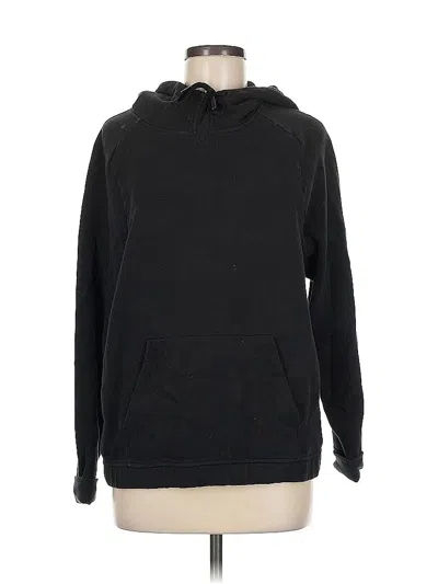 Pre-owned Lululemon Athletica Pullover Hoodie In Black