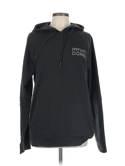 Pre-owned Lululemon Athletica Pullover Hoodie In Black