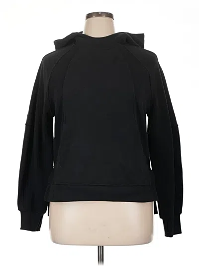 Pre-owned Lululemon Athletica Pullover Hoodie In Black
