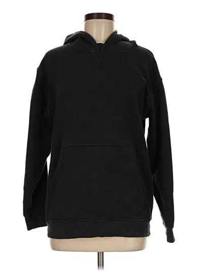 Pre-owned Lululemon Athletica Pullover Hoodie In Black
