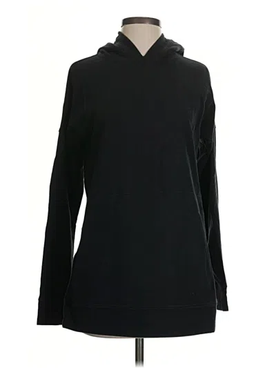 Pre-owned Lululemon Athletica Pullover Hoodie In Black