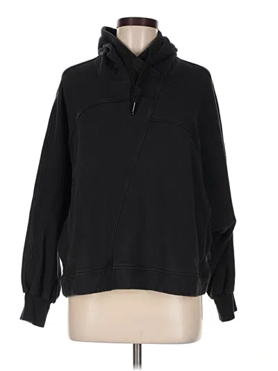 Pre-owned Lululemon Athletica Pullover Hoodie In Black