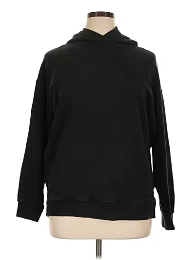 Pre-owned Lululemon Athletica Pullover Hoodie In Black