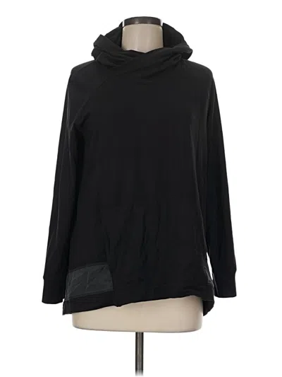 Pre-owned Lululemon Athletica Pullover Hoodie In Black