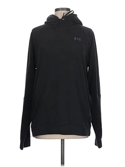 Pre-owned Lululemon Athletica Pullover Hoodie In Black