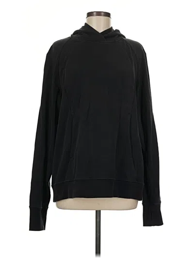 Pre-owned Lululemon Athletica Pullover Hoodie In Black
