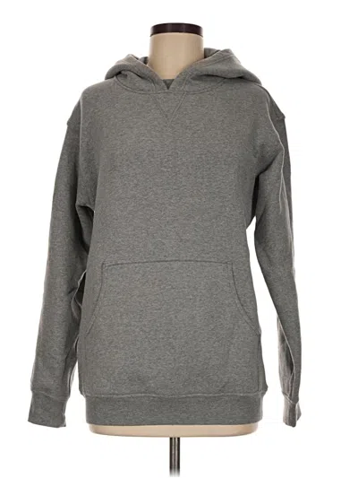 Pre-owned Lululemon Athletica Pullover Hoodie In Gray