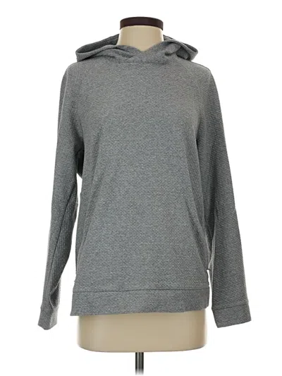 Pre-owned Lululemon Athletica Pullover Hoodie In Gray