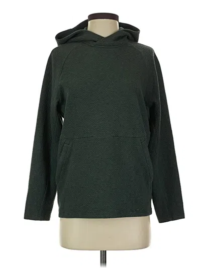 Pre-owned Lululemon Athletica Pullover Hoodie In Green
