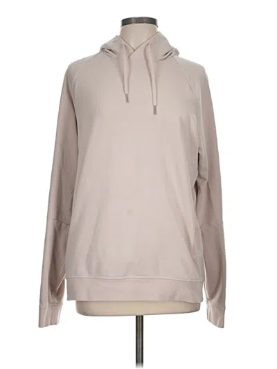 Pre-owned Lululemon Athletica Pullover Hoodie In Tan