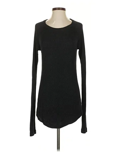 Pre-owned Lululemon Athletica Pullover Sweater In Black