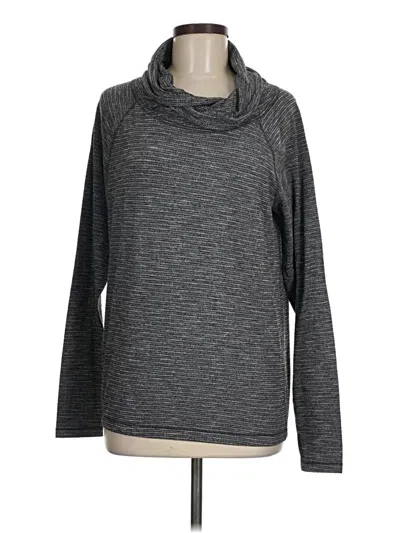 Pre-owned Lululemon Athletica Pullover Sweater In Black