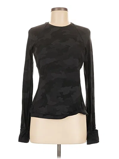 Pre-owned Lululemon Athletica Pullover Sweater In Black