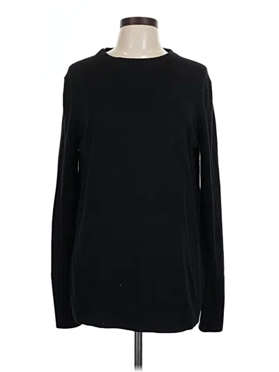 Pre-owned Lululemon Athletica Pullover Sweater In Black