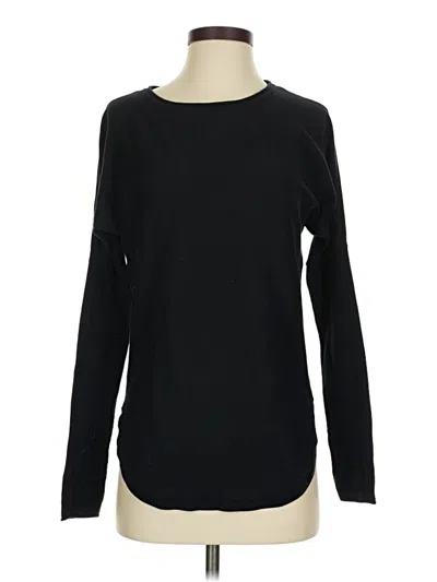 Pre-owned Lululemon Athletica Pullover Sweater In Black