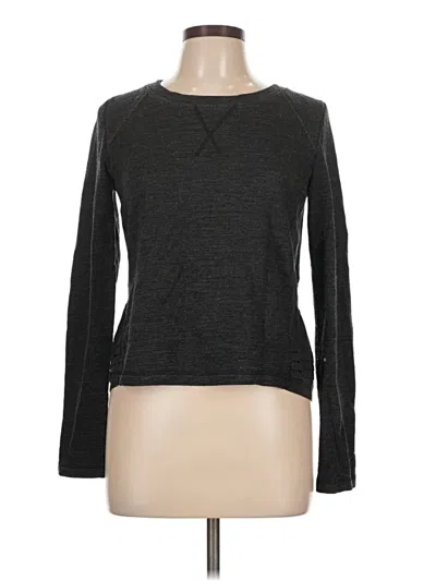 Pre-owned Lululemon Athletica Pullover Sweater In Black