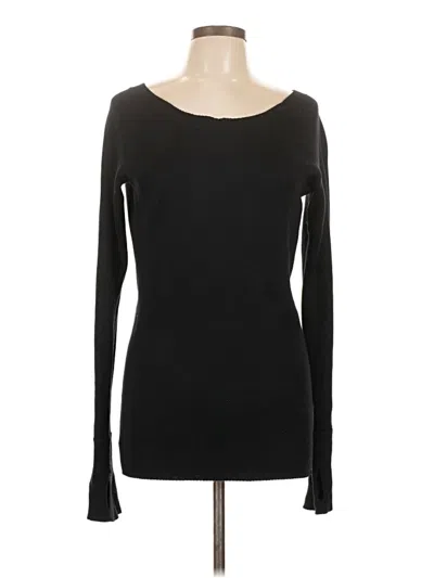 Pre-owned Lululemon Athletica Pullover Sweater In Black