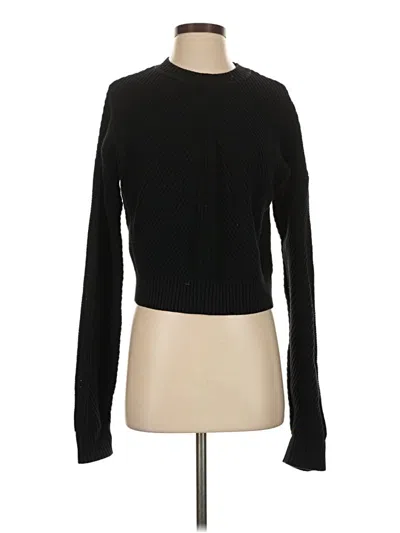 Pre-owned Lululemon Athletica Pullover Sweater In Black