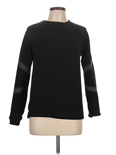 Pre-owned Lululemon Athletica Pullover Sweater In Black