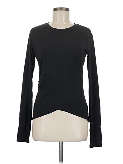 Pre-owned Lululemon Athletica Pullover Sweater In Black