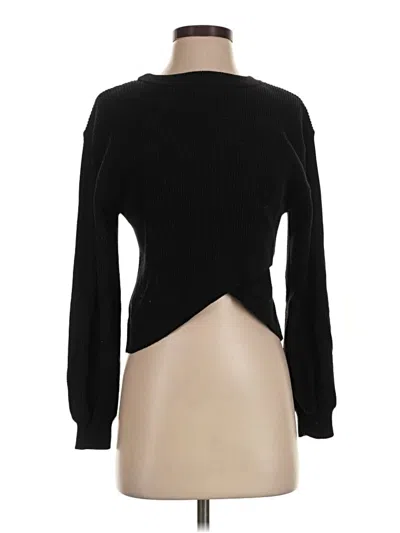 Pre-owned Lululemon Athletica Pullover Sweater In Black