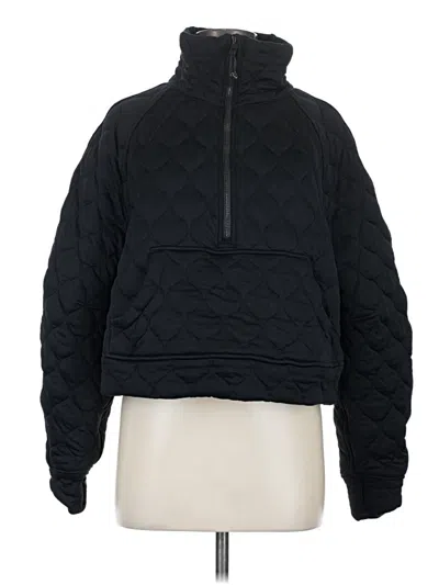 Pre-owned Lululemon Athletica Pullover Sweater In Black