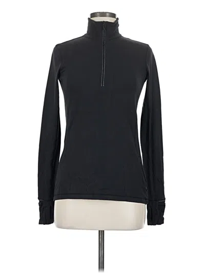 Pre-owned Lululemon Athletica Pullover Sweater In Black