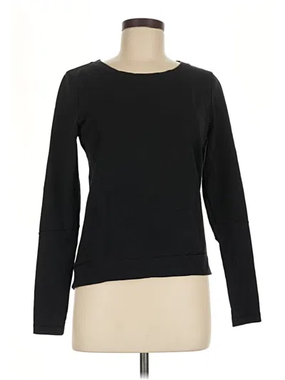 Pre-owned Lululemon Athletica Pullover Sweater In Black