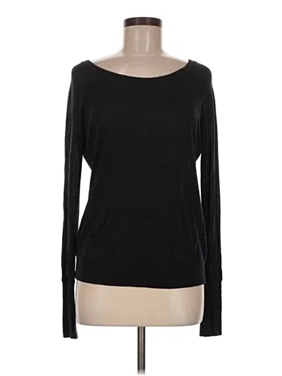 Pre-owned Lululemon Athletica Pullover Sweater In Black