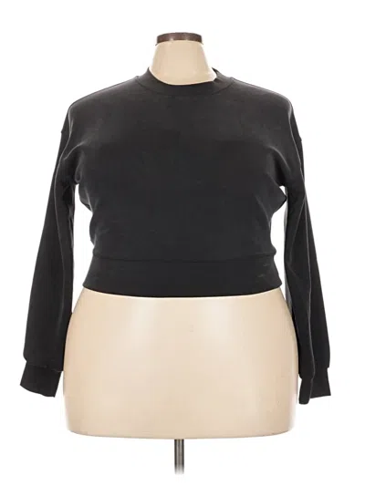 Pre-owned Lululemon Athletica Pullover Sweater In Black