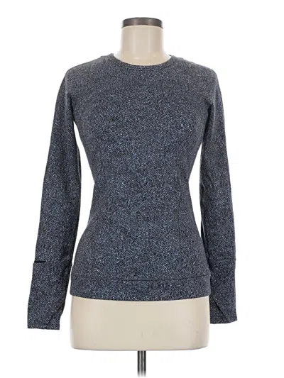 Pre-owned Lululemon Athletica Pullover Sweater In Blue