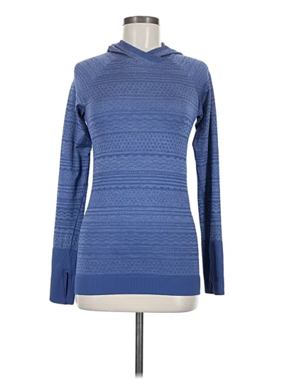 Pre-owned Lululemon Athletica Pullover Sweater In Blue